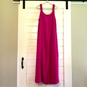 Vince Camuto "Tie it Up" Maxi Slit Dress. Size L